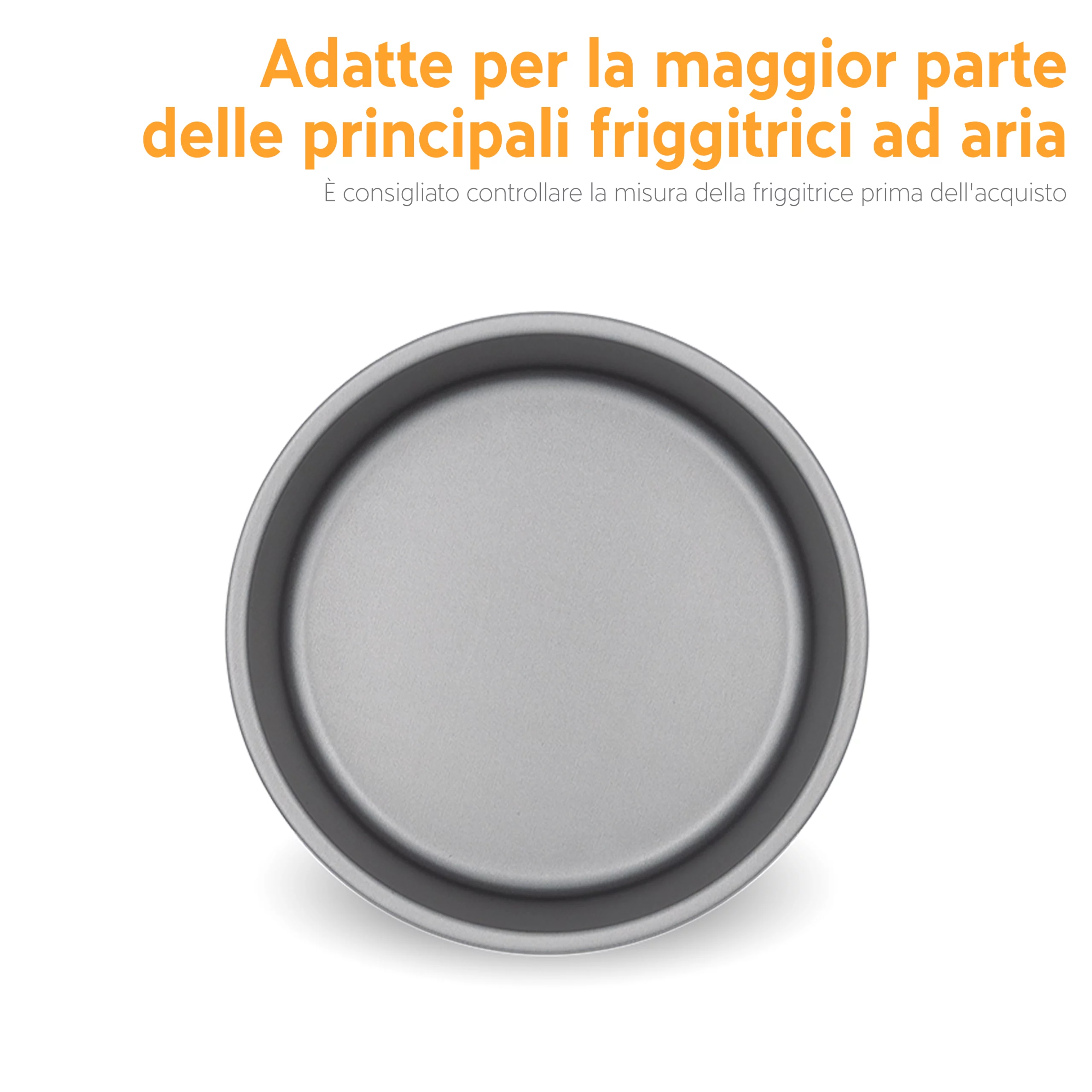Accademia Mugnano AirFry set 2 tortiere coniche antiaderenti