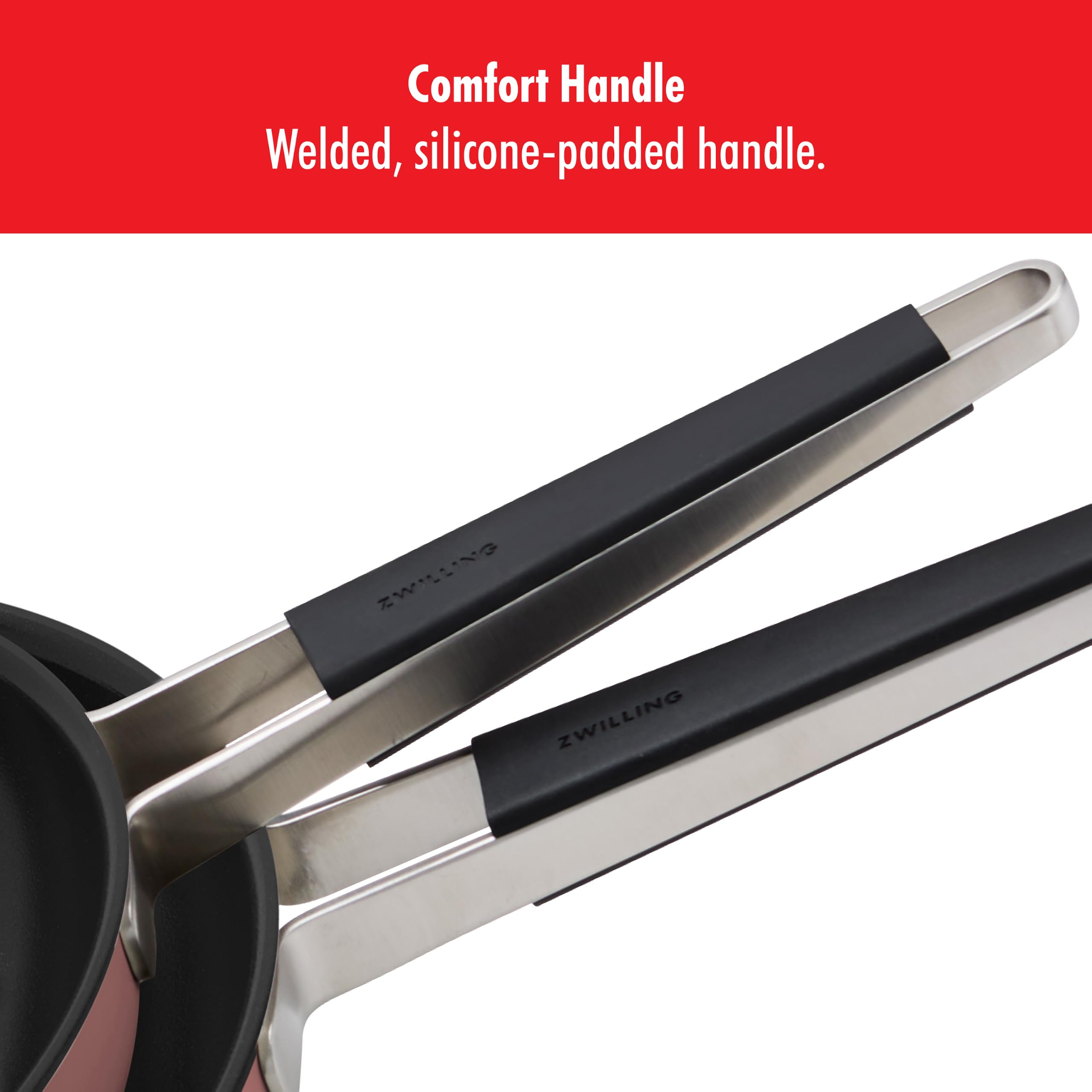 Zwilling Pure Padella Antiaderente 24,1 cm Rosa Senza PFAS