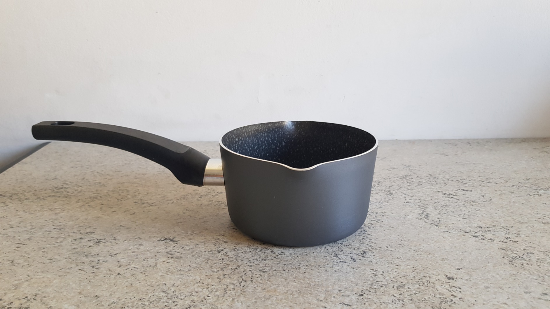 Alluflon Tradizione Italia Casseruola 14 cm 1 Manico Pietra