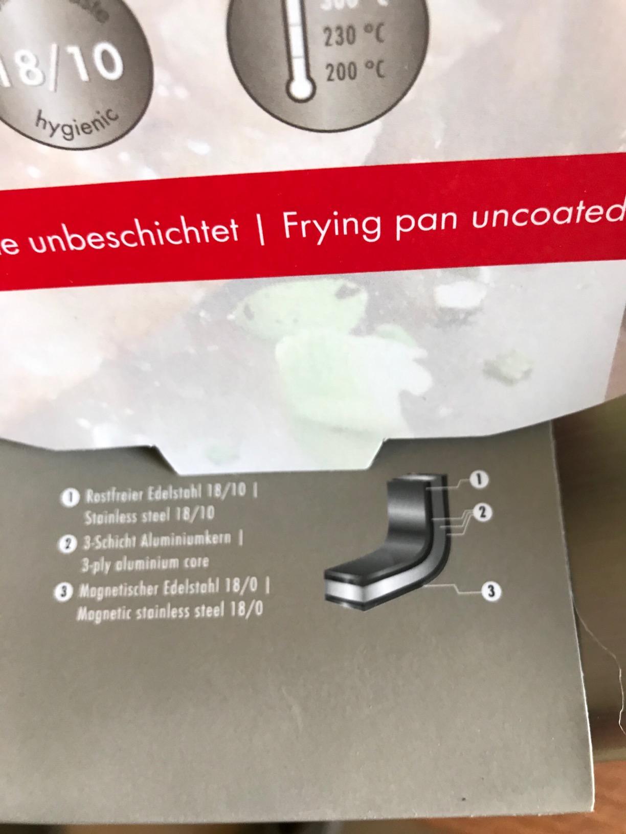 Zwilling Prime 64068-200-0 padella 20 cm acciaio 5 strati