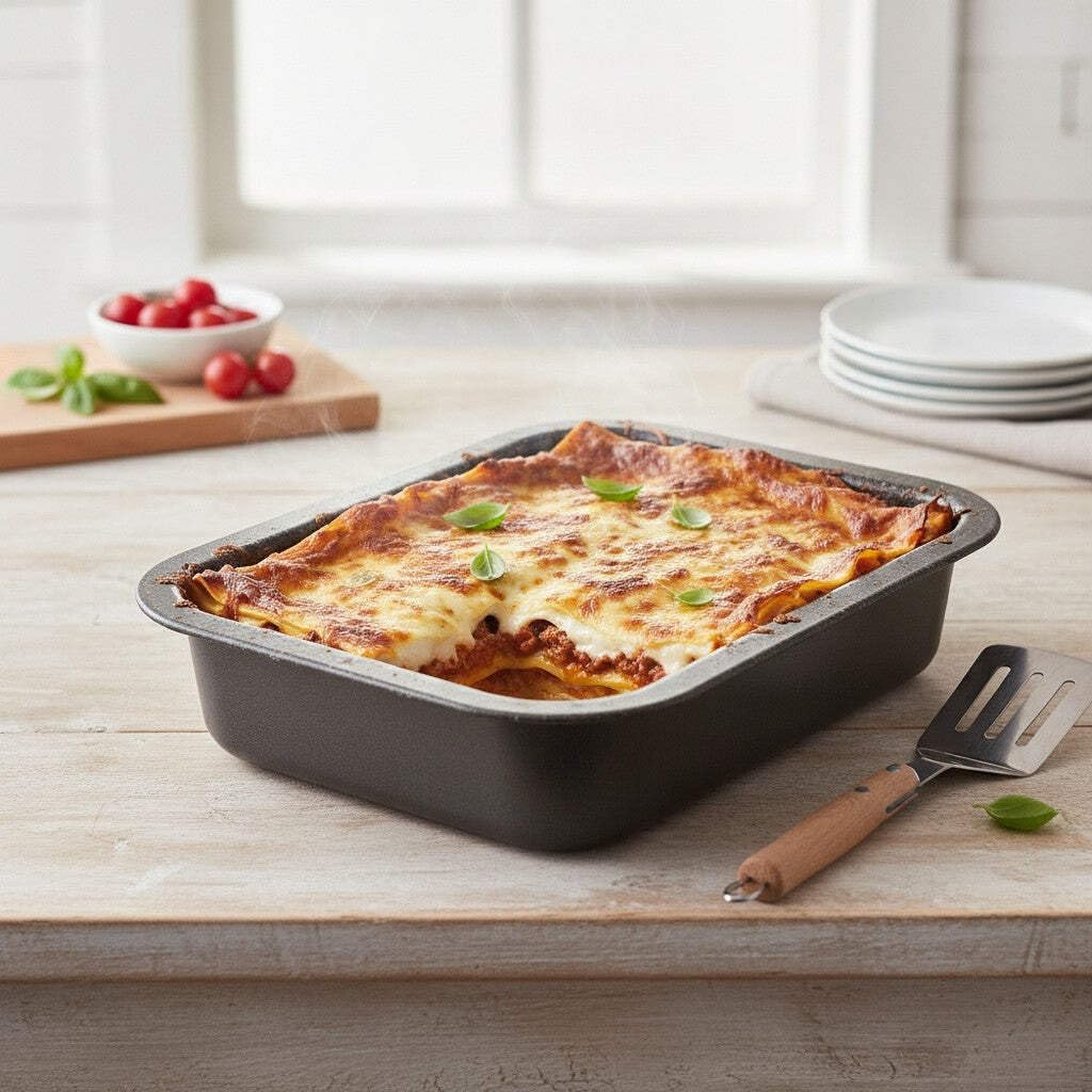 Mamù Happy Stone Lasagnera Antiaderente 30x22 cm